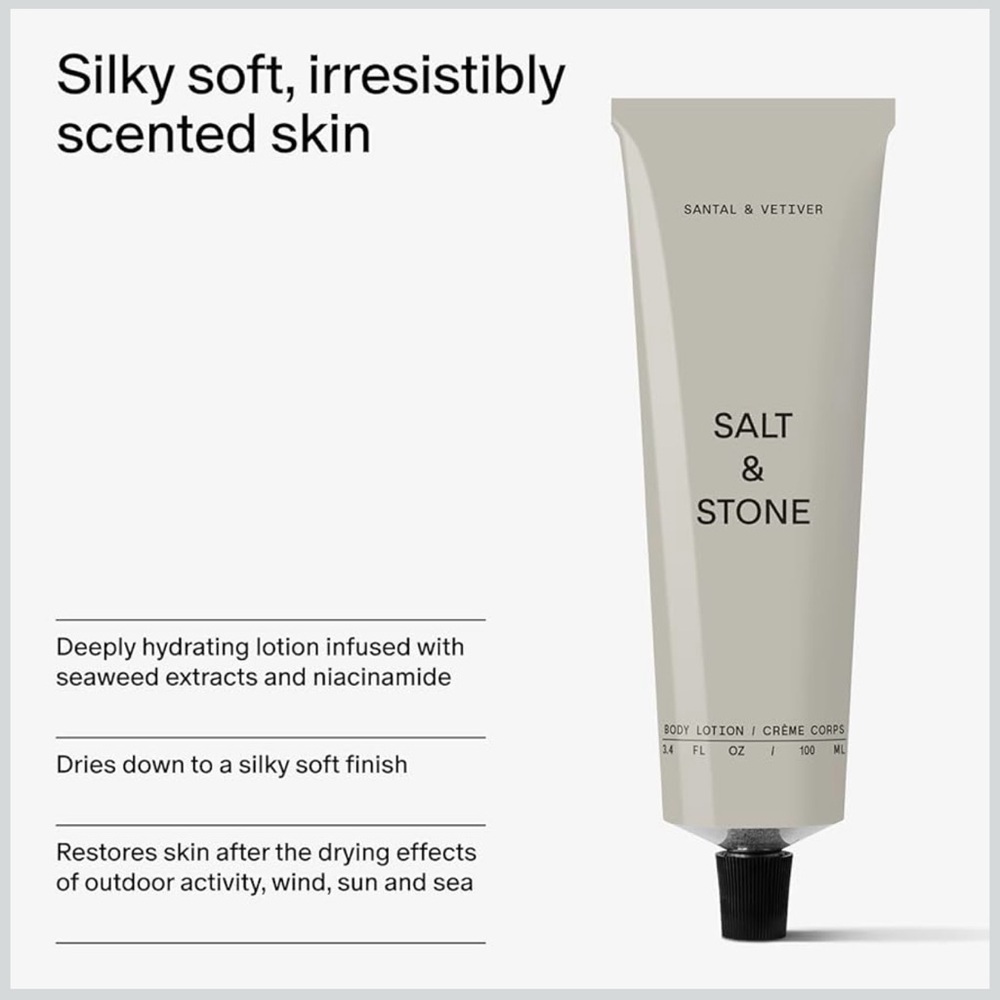 Santal & Vetiver Salt & Stone Body Lotion